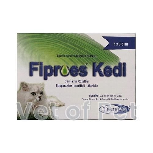 4 KUTU  Fiproes Kedi 0.5 ML SKT:2028