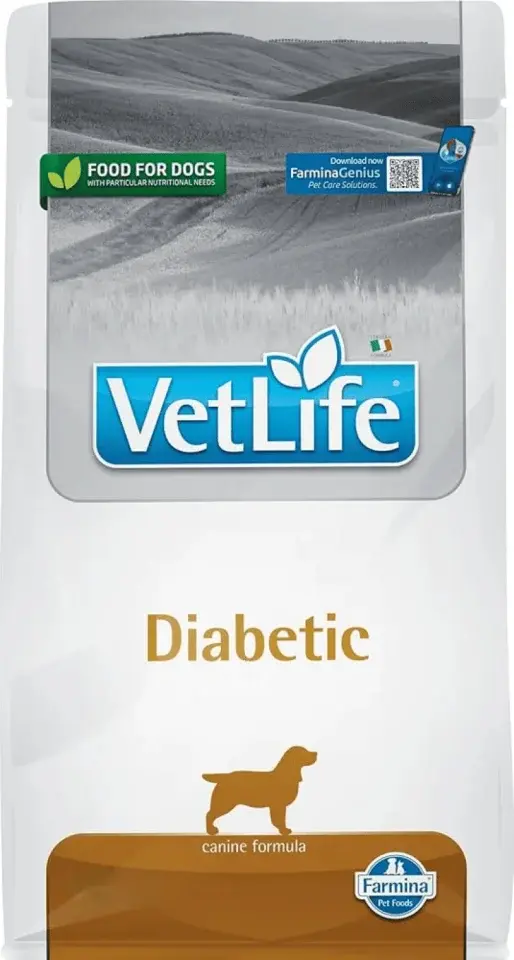 Vet Life Diabetic Köpek Maması 2 Kg ( SKT: 30.11.2026 )