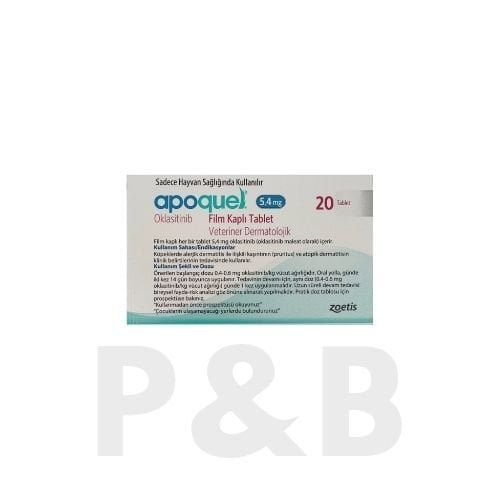 Apoquel 5.4 mg Köpekler İçin Alerji ve Kaşıntı İlacı SKT:05.2027