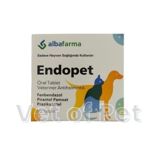 Albafarma Endopet Kedi-Köpek İçin 50 lik  SKT:11.2028