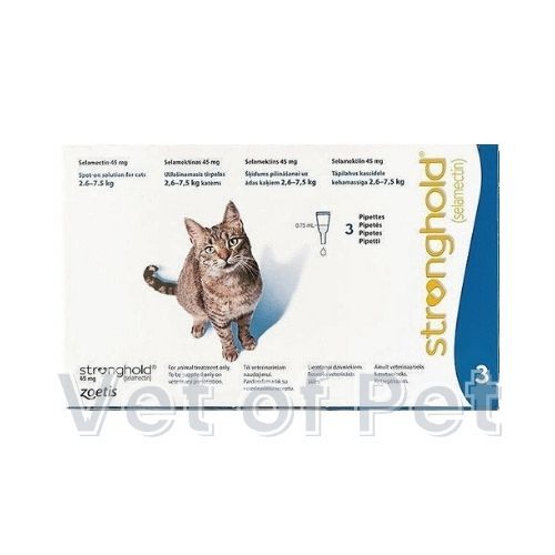Stronghold Kedi 2.6-7.5 Kg İçin Damla 3 Pipet  SKT:06.2028