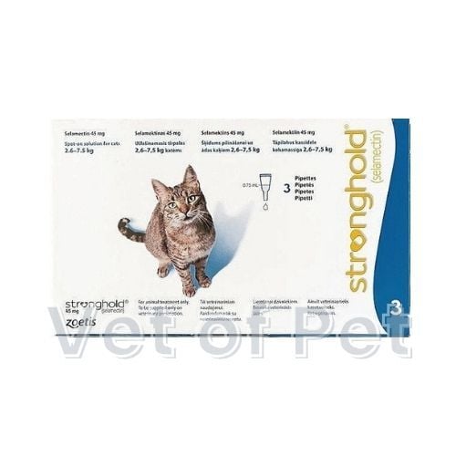 Stronghold Kedi 2.6-7.5 Kg İçin Damla 3 Pipet  SKT:06.2028